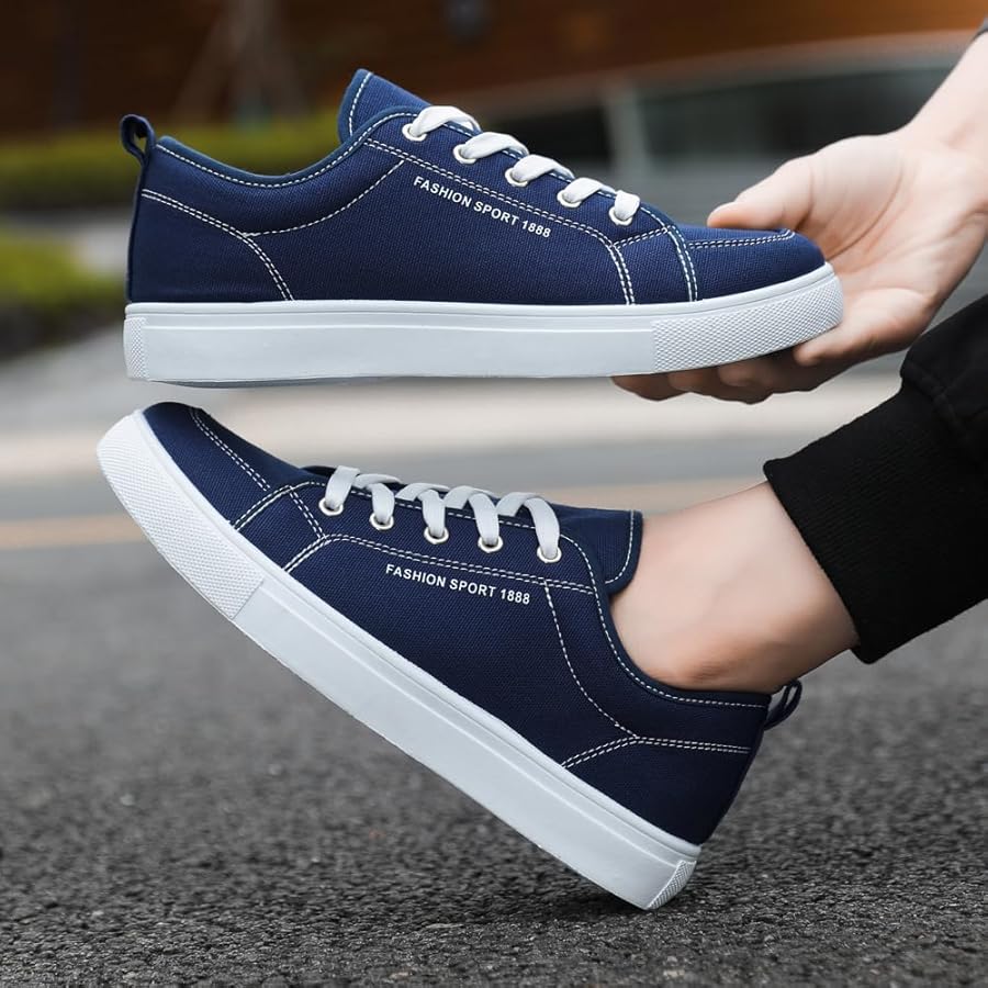 Amazon.com | tazimall New Casual Sneakers for Men Lace-Up